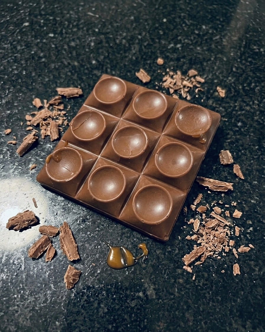 Gustelle Milk Chocolate Tablet with Caramel - 50g