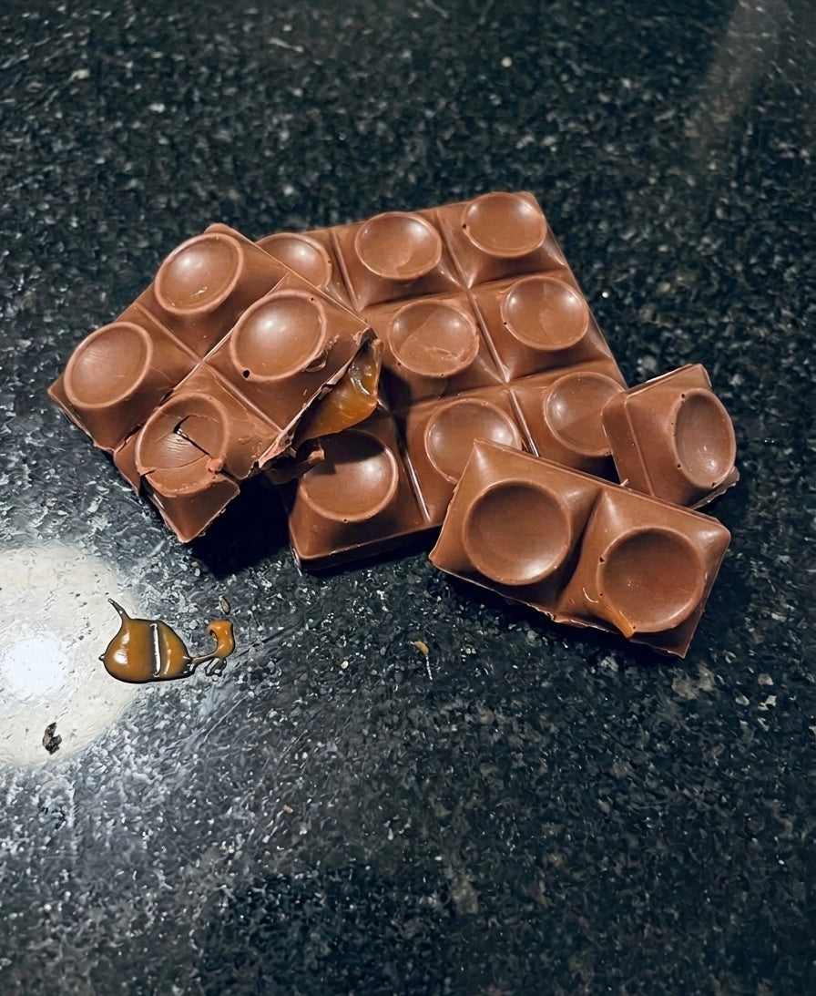 Gustelle Mleczna Czekolada z Karmelem - 50g