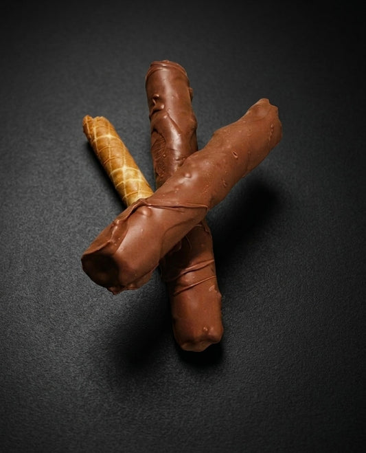 Chocolate Crunch Roll – Crispy Wafer Filled with Chocolate Cream - 3 pieces