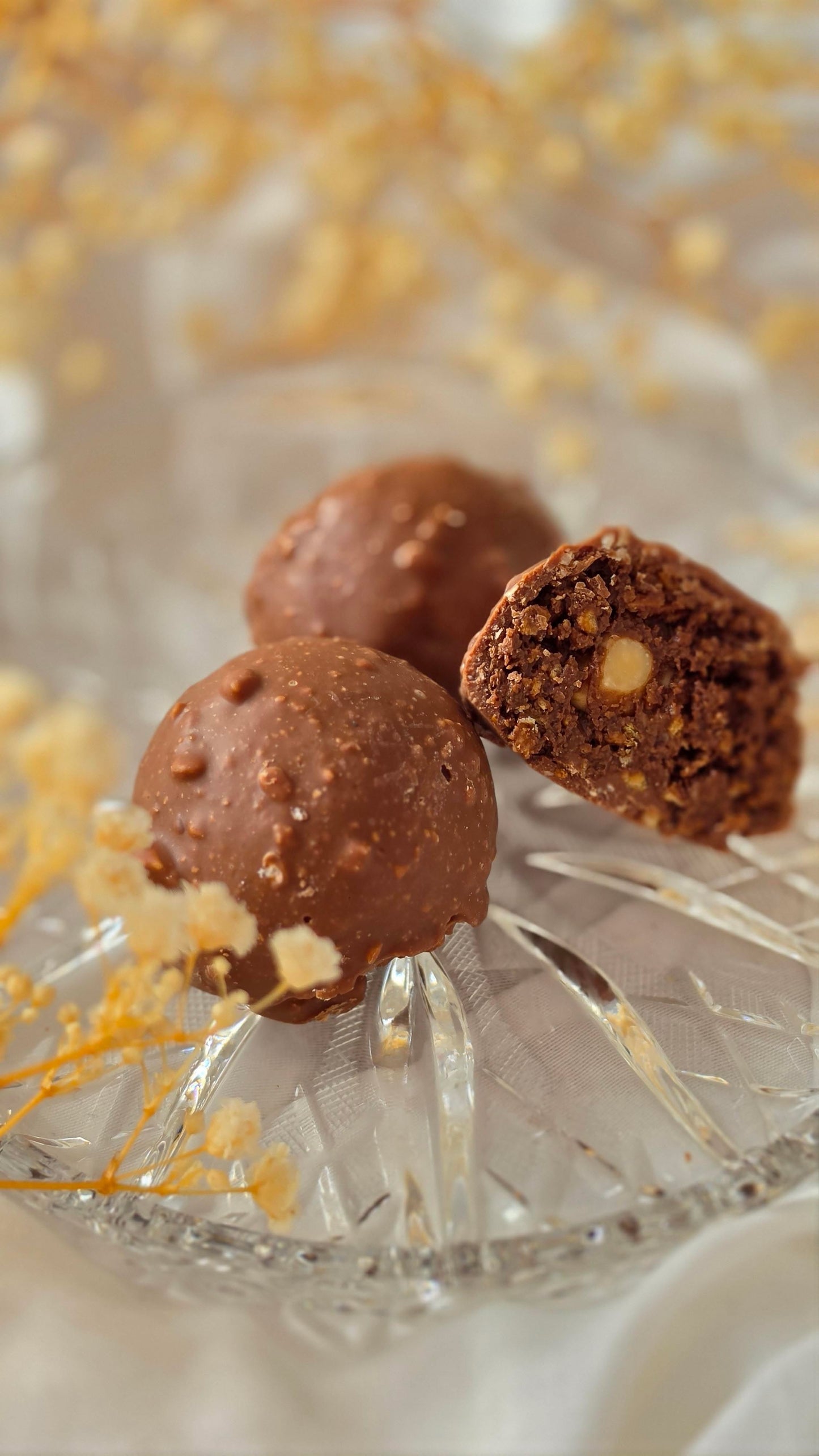 Handmade Creamy Hazelnut Truffle